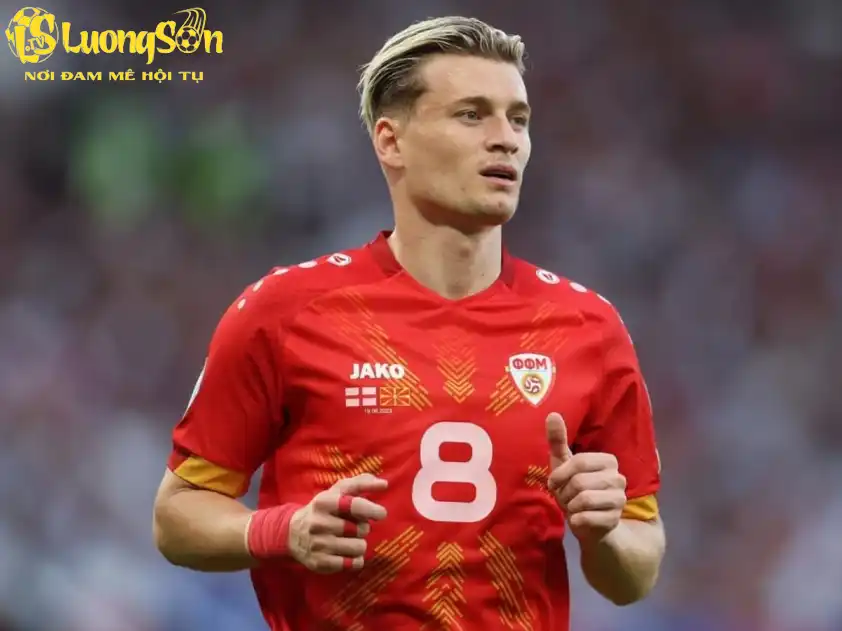 Dự đoán Kazakhstan vs Bắc Macedonia Ưu thế đội khách 2 Kazakhstan vs Bắc Macedonia - Alioski ghi bàn quan trọng cho Bắc Macedonia (Ảnh: Goal)